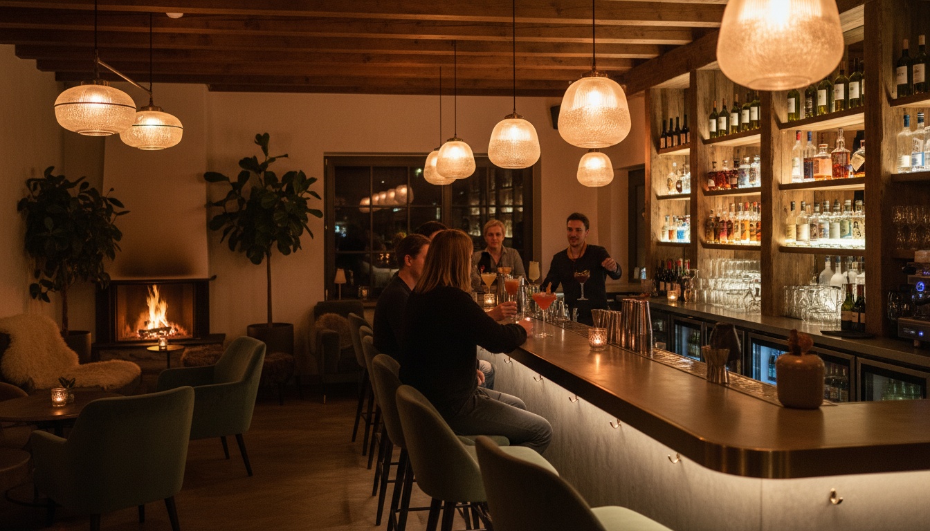 Was kann man abends in Stuttgart machen: gemütliche Bar mit Cocktails und warmem Licht