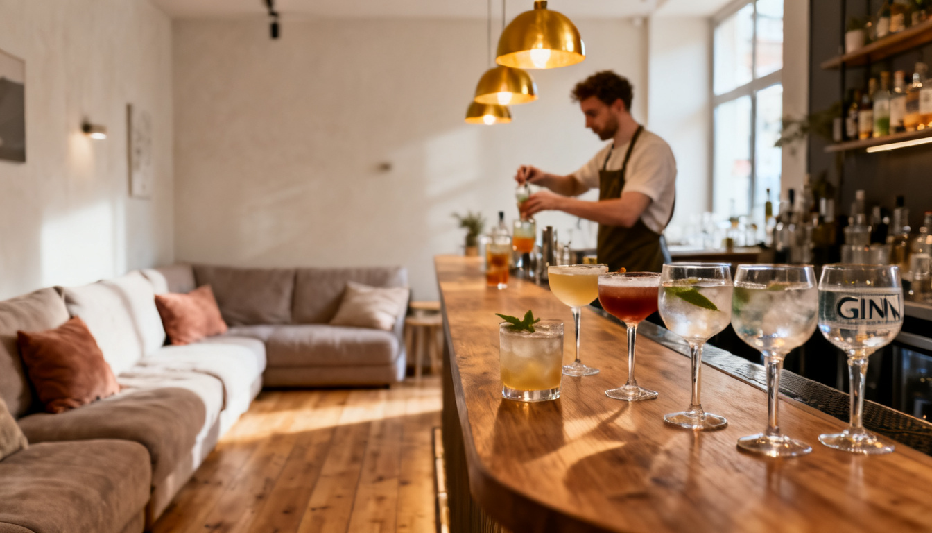 Afterwork-Drinks in Stuttgart – Cocktails und Gin nach Feierabend im Huginn an der Calwer Straße