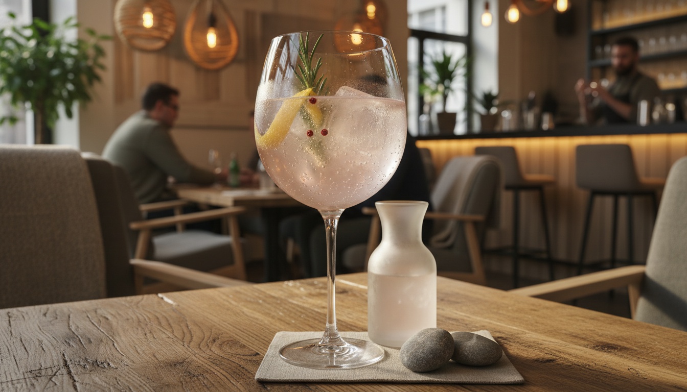 Aperitif in Stuttgart – prickelnder Gin-Cocktail als Aperitif im Huginn an der Calwer Straße