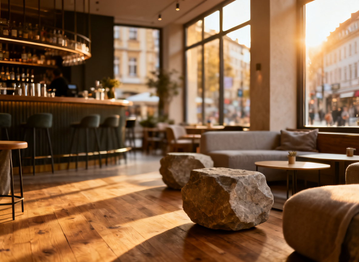 Zentrale Lage Bar in der Nähe Stuttgart – Calwer Straße als Flaniermeile mit dem Huginn im Herzen der Stadt