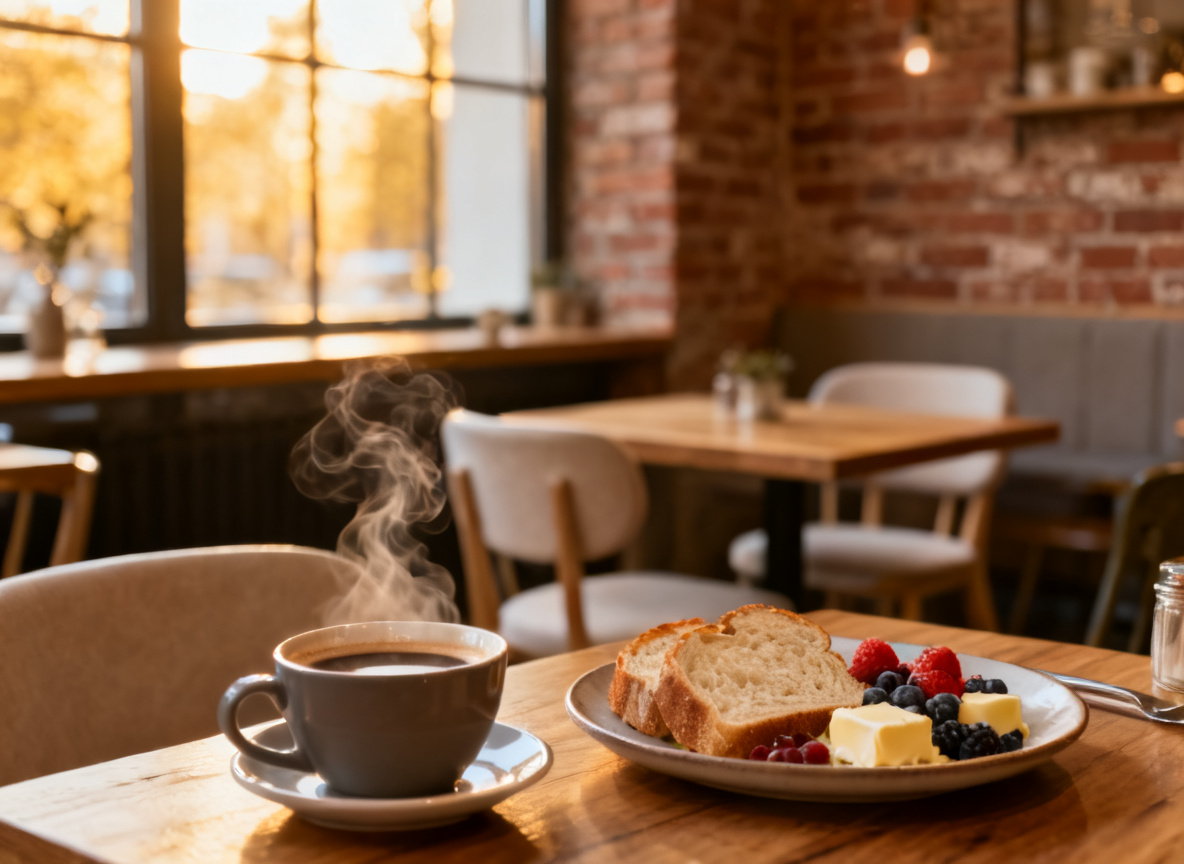 Aromatischer Kaffee und Frühstück im nordischen Café Huginn als Geheimtipp in Stuttgart