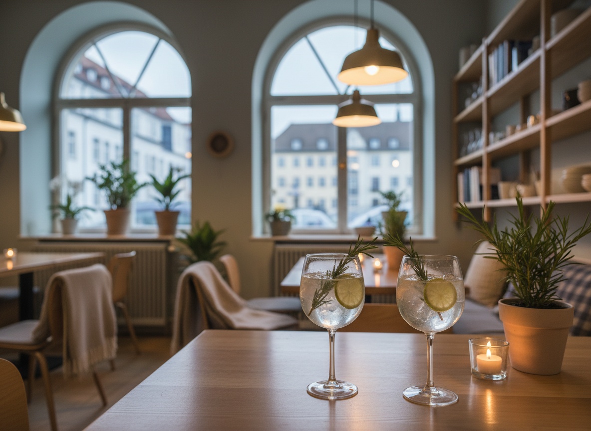 Gin und Tonic im Huginn nahe Bad Cannstatt in der Stuttgarter City