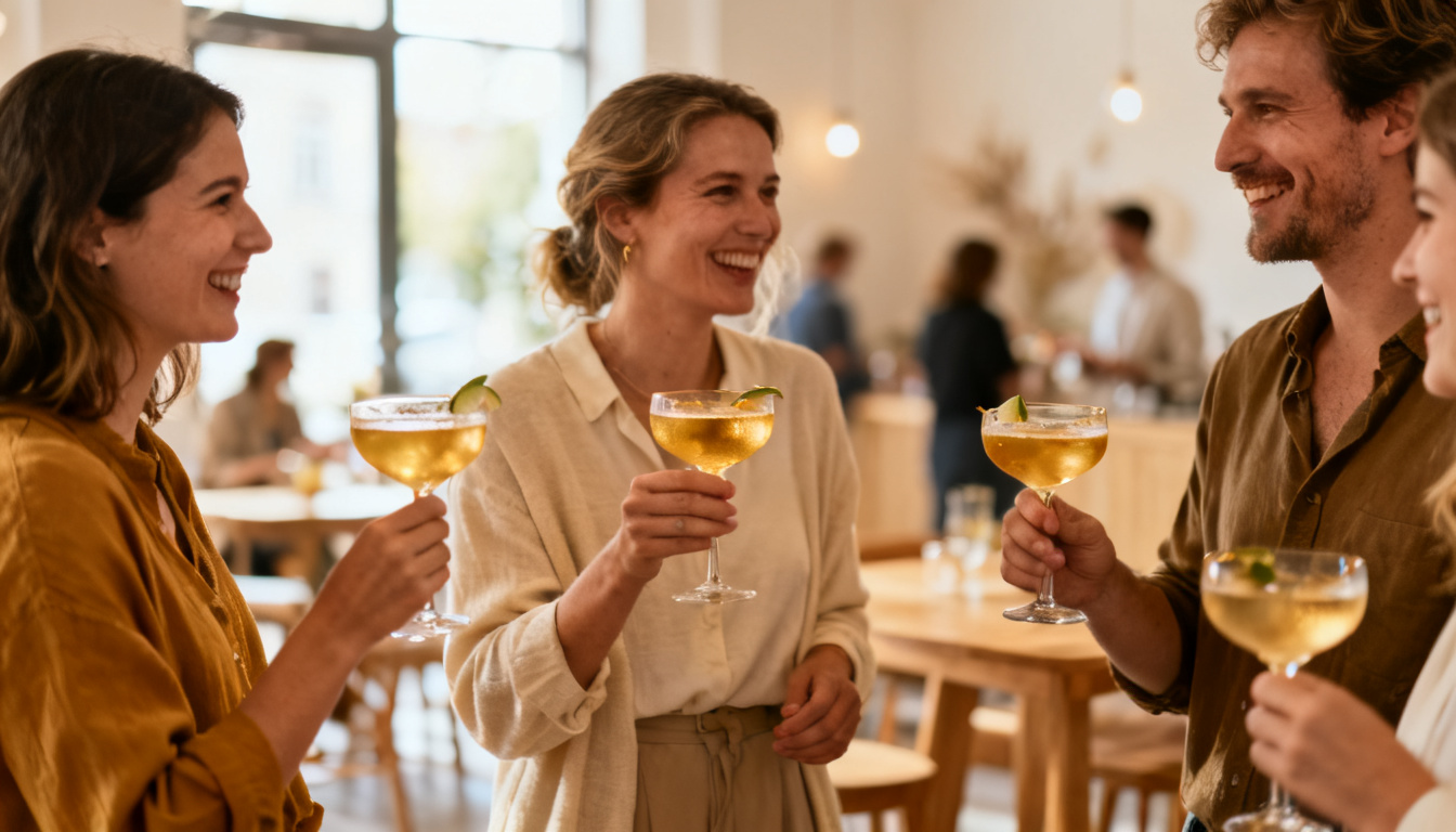 Polterabend Stuttgart – Familie und Freunde feiern gemeinsam mit Cocktails im Eventraum des Huginn an der Calwer Straße