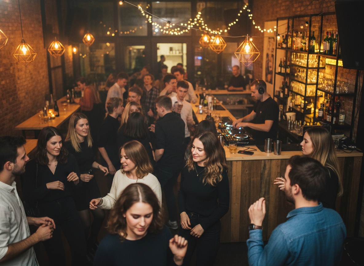 Studenten-Bars Stuttgart – DJ-Wochenende mit tanzenden jungen Gästen im Huginn an der Calwer Straße